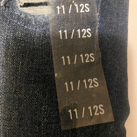 NWOT ABERCROMBIE KIDS DISTRESSED SUPER SKINNY SLIM JEANS SIZE 13/14​ - Picture 6 of 6